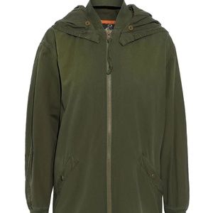 MR & MRS ITALY Cotton-blend canvas hooded parka